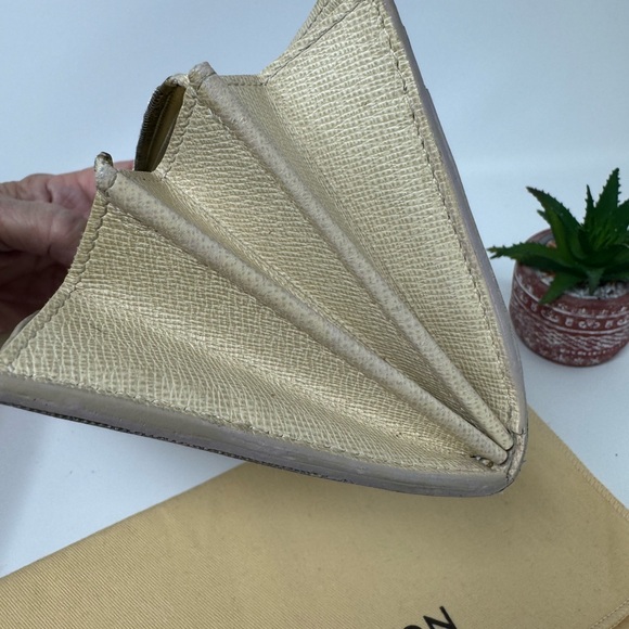 10273 Louis Vuitton Damier Azur Portefeuille Sarah Long Bifold Wallet - Picture 8 of 14